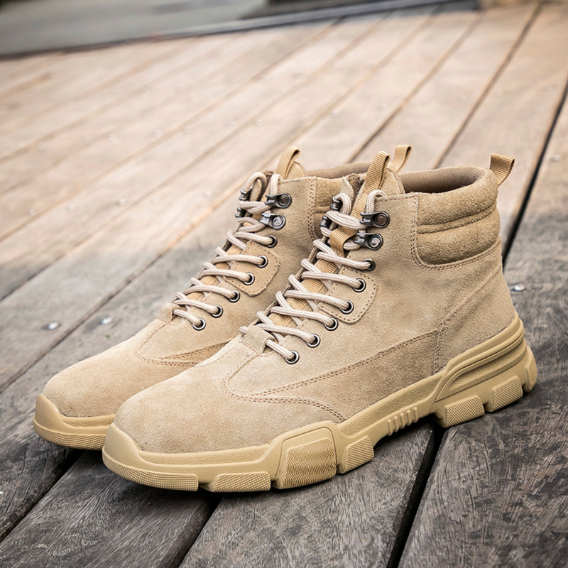 Paar Gelb getragen, Outdoor-Shot mit Flanellhemd