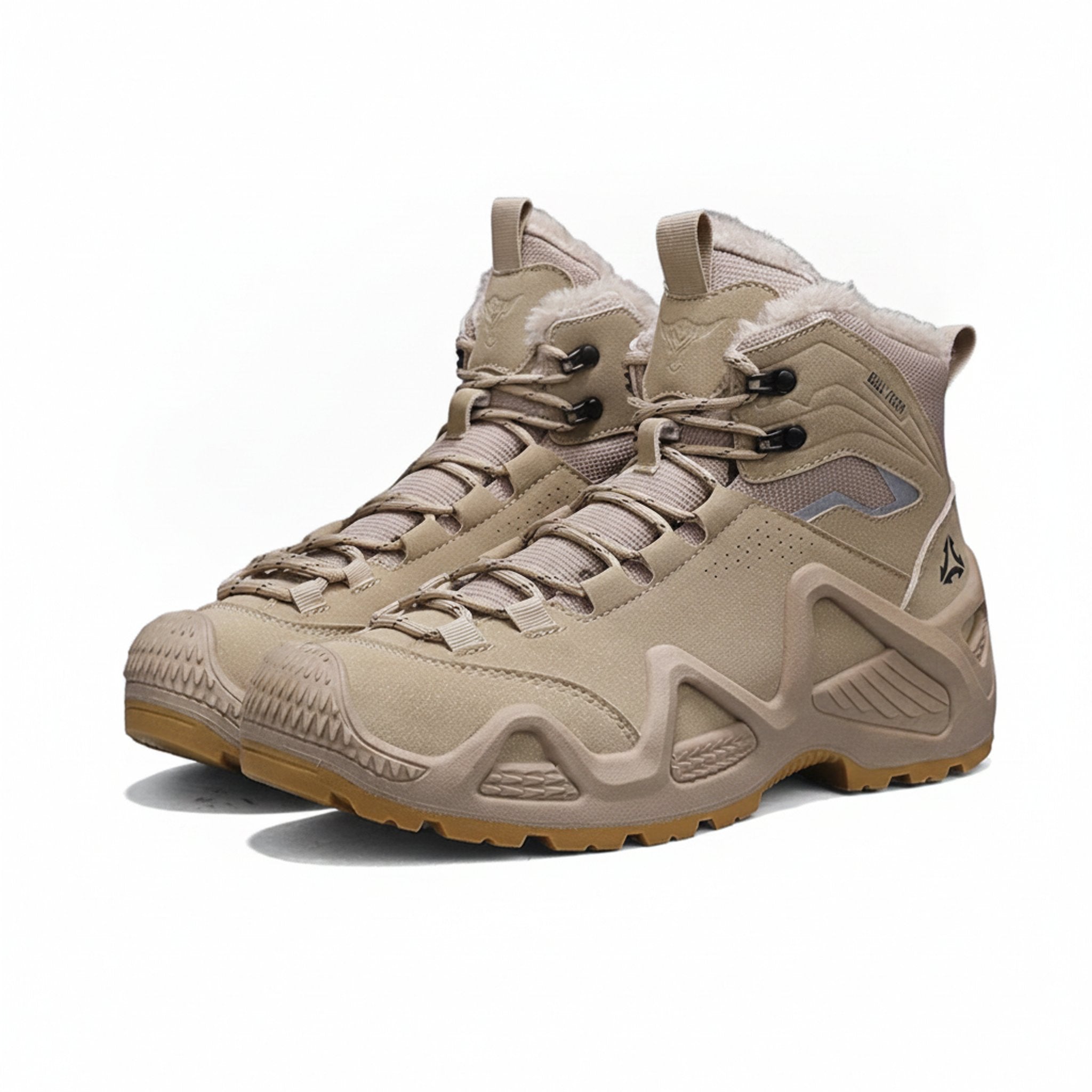 Henner Hennert Mount 2.0 Warmfutter Wanderschuhe Unisex in Beige – Paaransicht