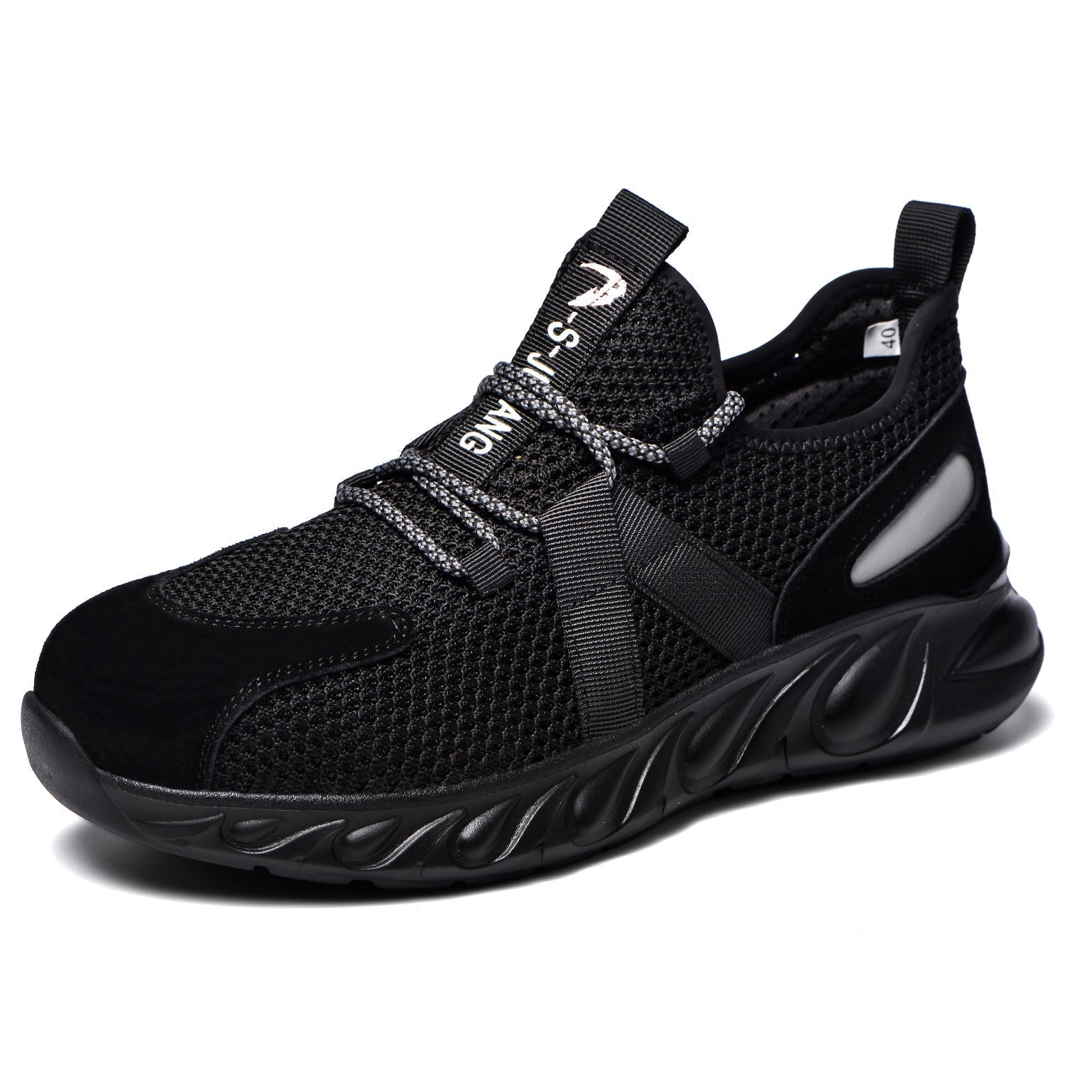 Draufsicht Innenfutter, atmungsaktive Einlegesohle sichtbar