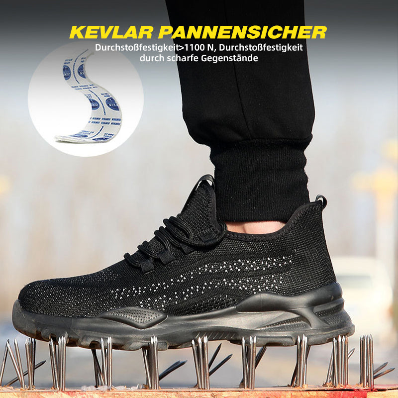 Stoßdämpfungstest: Luftpolster absorbiert Aufprall, Anti-Smash Schuh