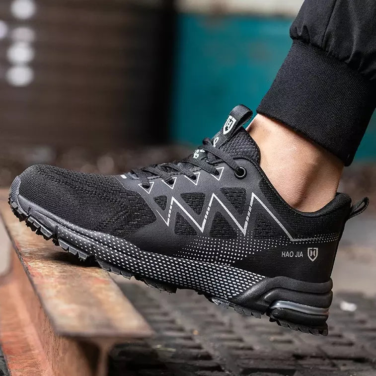 Kevlar-Durchtrittschutz am grauen S70 – Detailaufnahme