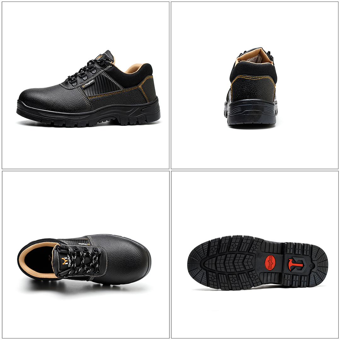 S3 Sicherheitsschuh Schwarz – Set mit herausnehmbarer Einlegesohle