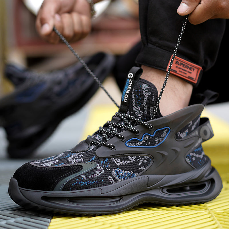 Funkenresistentes Obermaterial: Anti-Smash Schuh beim Schweißen