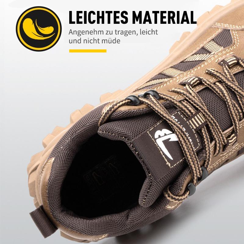 Infografik „Leichtes Material“: Blick ins gepolsterte Schuhinnere