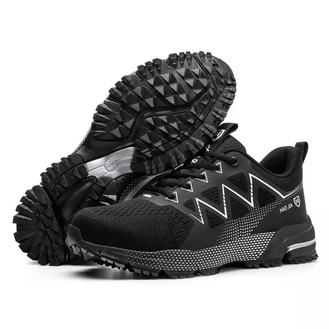 Sohle S70 Schwarz – Dämpfungsnoppen und Grip