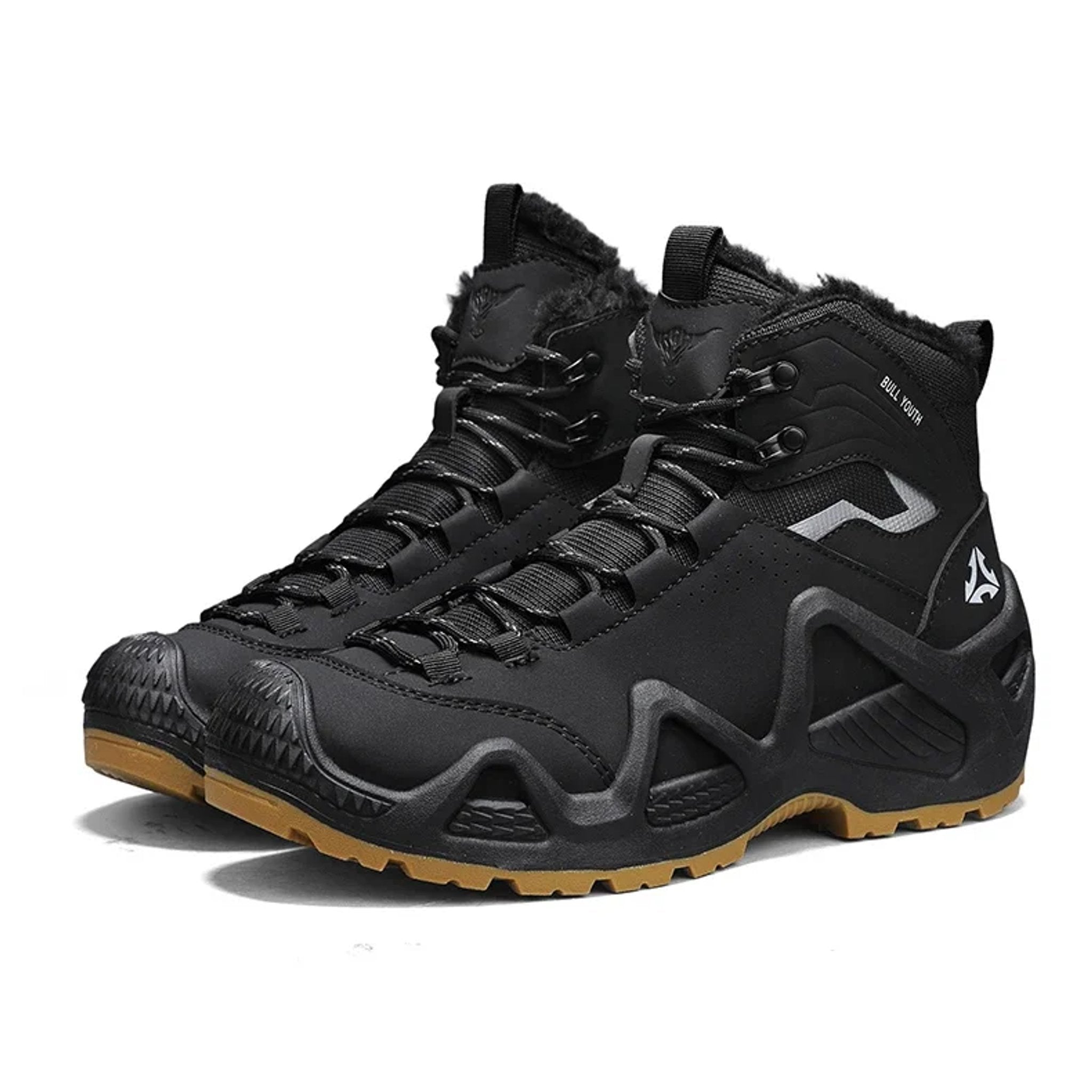 Henner Hennert Mount 2.0 Warmfutter Wanderschuhe Unisex in Schwarz – Produktansicht