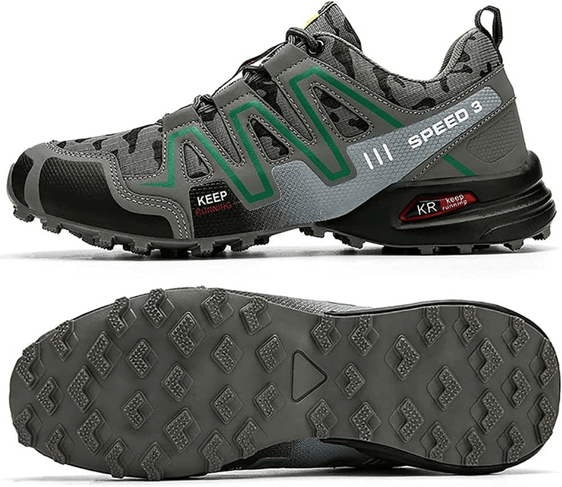 Seitenansicht Grün-Schwarz auf weißem Boden, linker Winkel