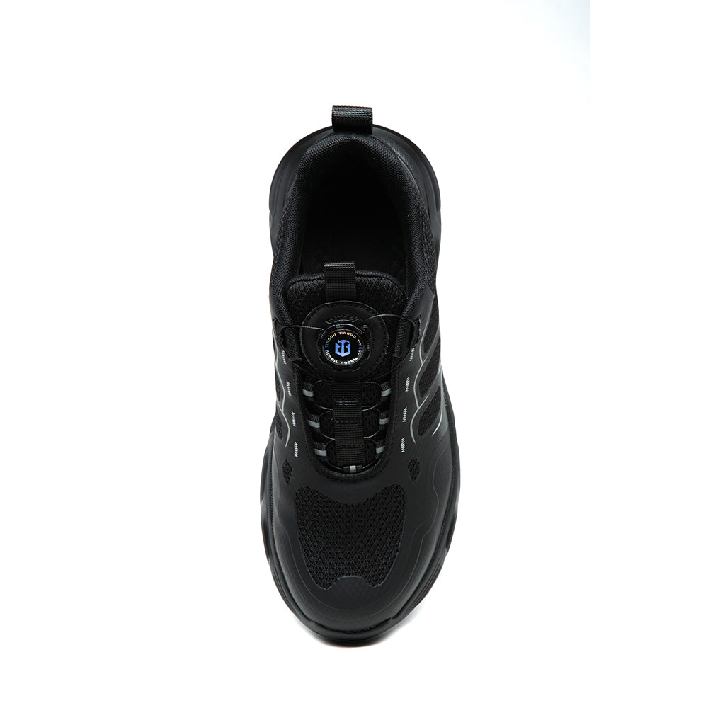 Schuh Draufsicht von oben, Mesh-Zunge & BOA-ähnliches Schnellverschluss-Rad