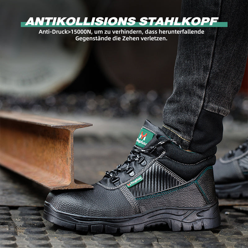 S3 Sicherheitsschuh Schwarz tritt auf Stahlkante, Kevlar-Durchtrittschutz