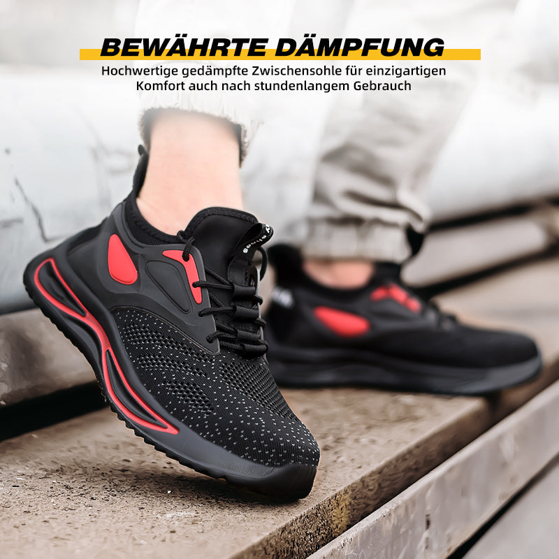 Exploded View: Stahlkappe, Kevlar-Sohle, Air-Pad – S1P Schuh