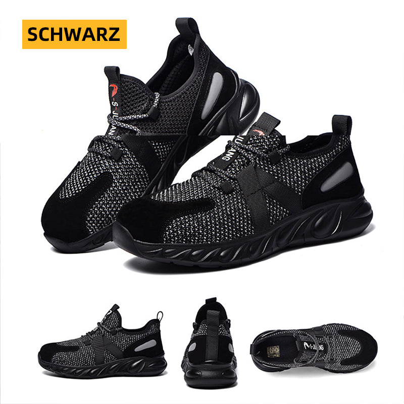 Set-Ansicht: Paar Schuhe + Untersohle + Einlegesohle, Studio weiß