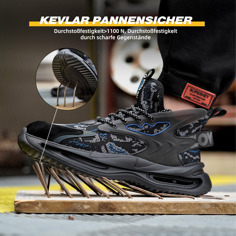 Biegetest Anti-Smash Schuh auf Stahlkugeln, rutschfeste Sohle