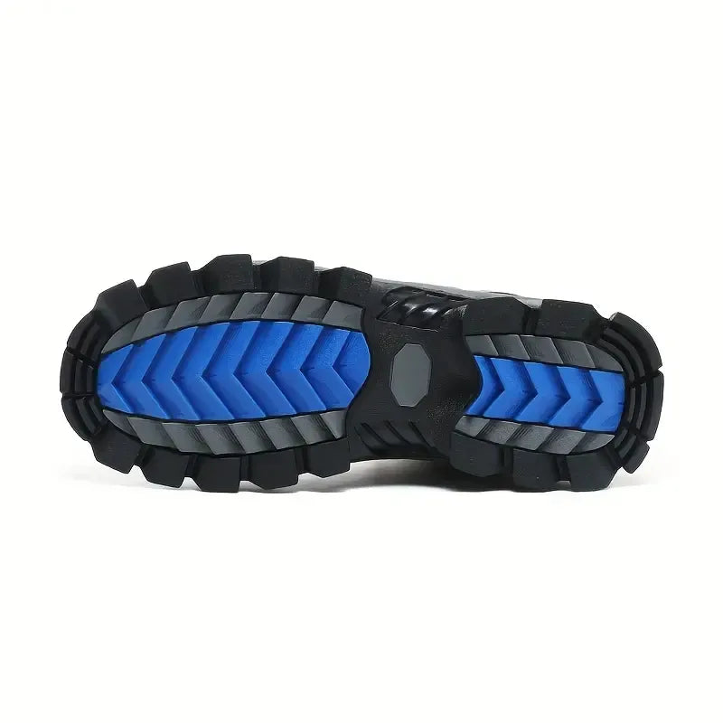 Untersohle Blau-Schwarz von oben – rutschfestes SRC-Profil