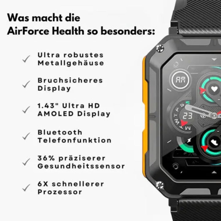 Invictus™ Smartwatch – Unzerstörbar, Wasserdicht, Ideal für Arbeit & Outdoor