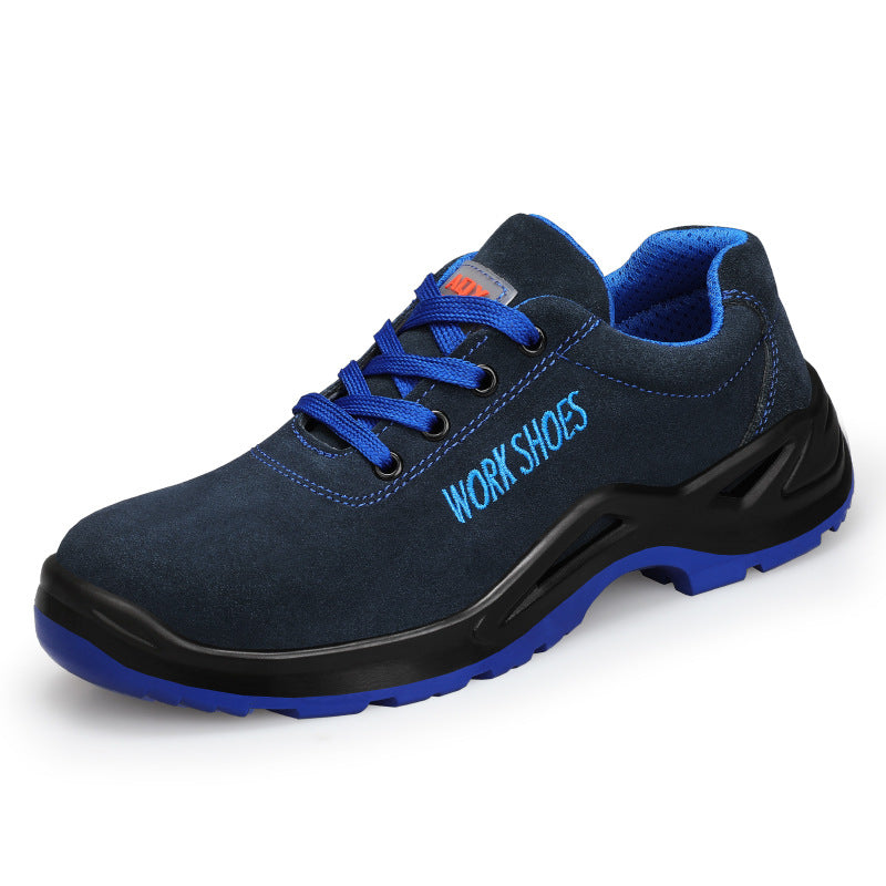 Produktansicht Seitenprofil rechts, „WORK SHOES“–Stick, Studio weiß