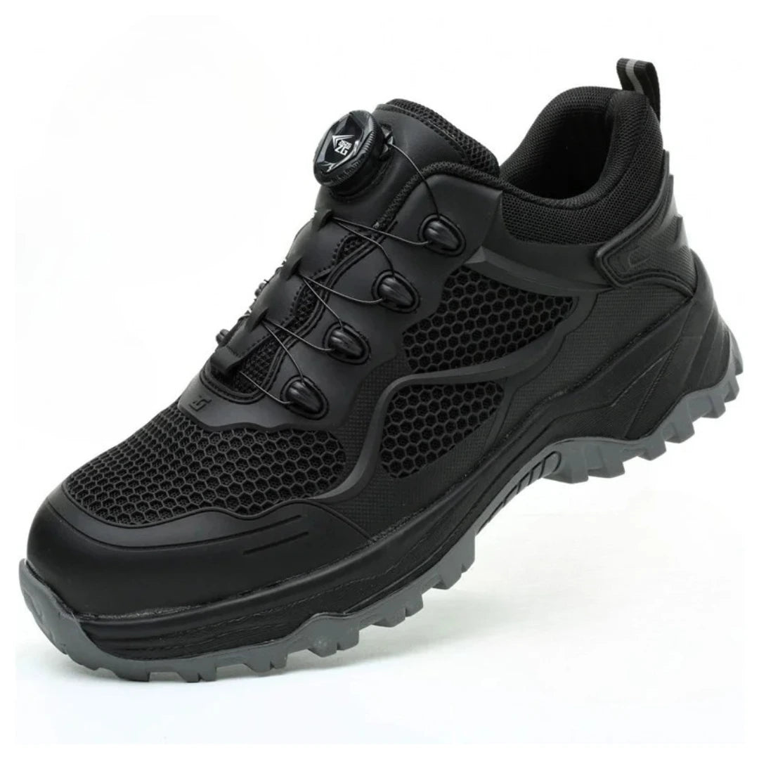 Falcon S3 Explosionsansicht – Schuh mit herausgenommener Profilsohle und Einlegesohle