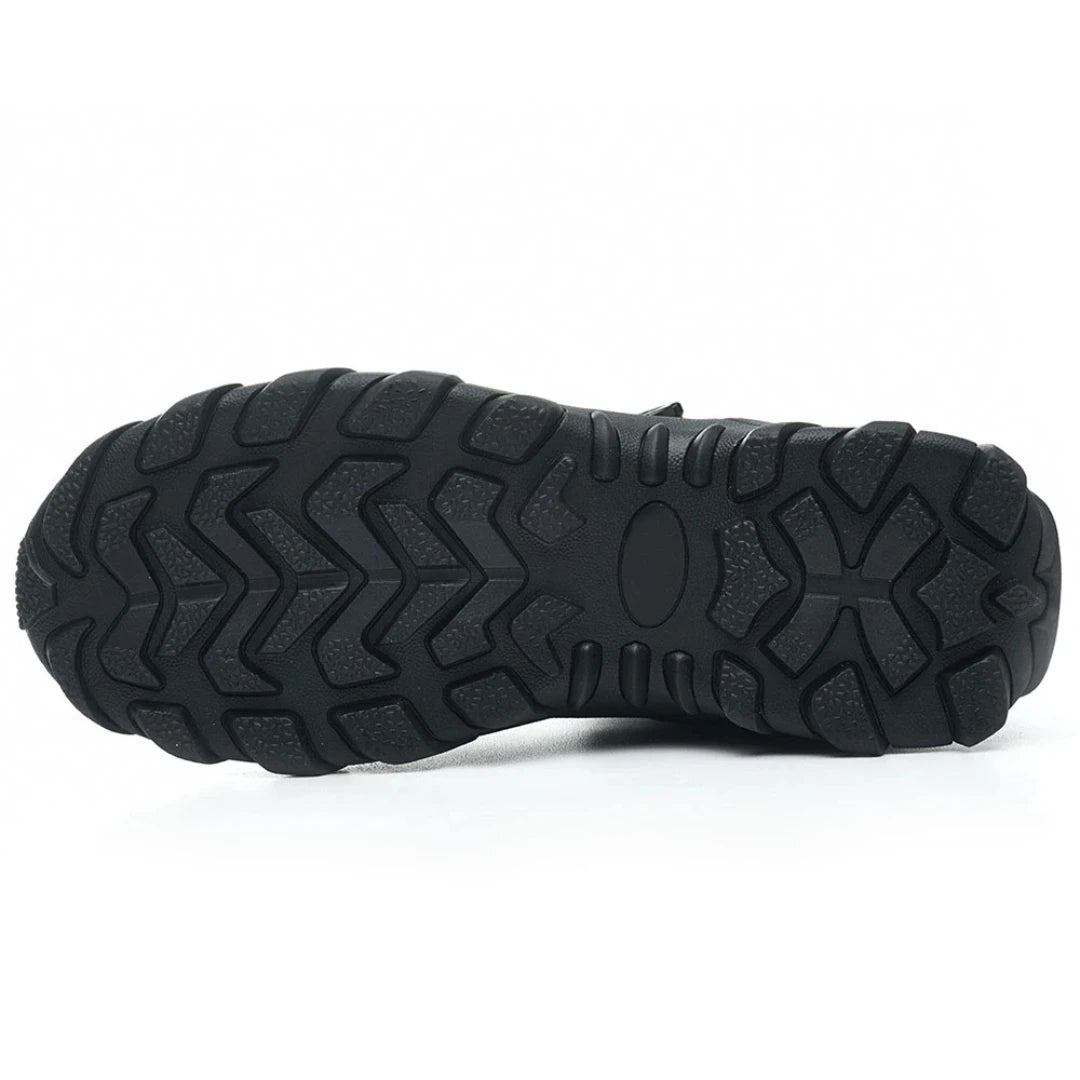 Nahaufnahme Profilsohle Desert Pro S3 Schwarz, Detailaufnahme