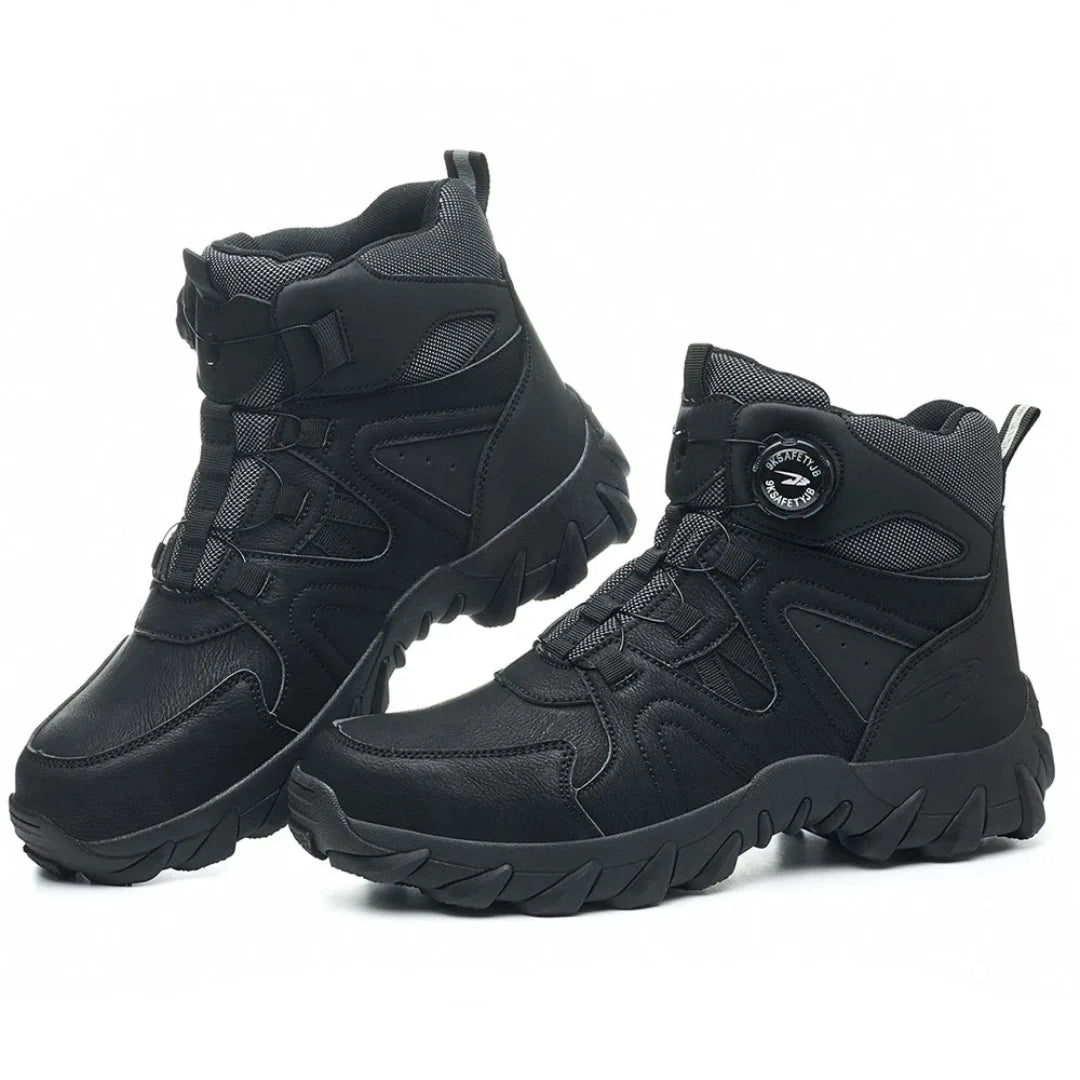 Profiltiefe All‑Terrain‑Sohle Desert Pro S3 Schwarz, Unterseite freigestellt