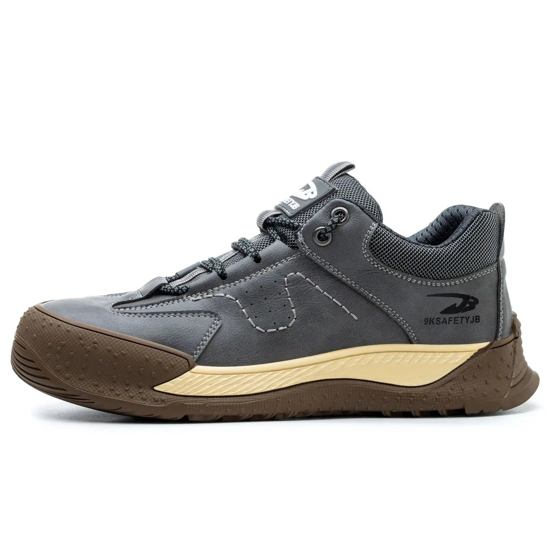 Schwarzer Schuh Studio-Seitenansicht rechts, Kevlar-Zwischensohle