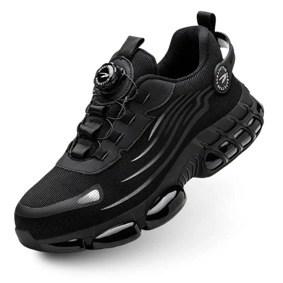 S3 Sicherheitsschuh Z90, ultraleicht, Stahlkappe, Schwarz