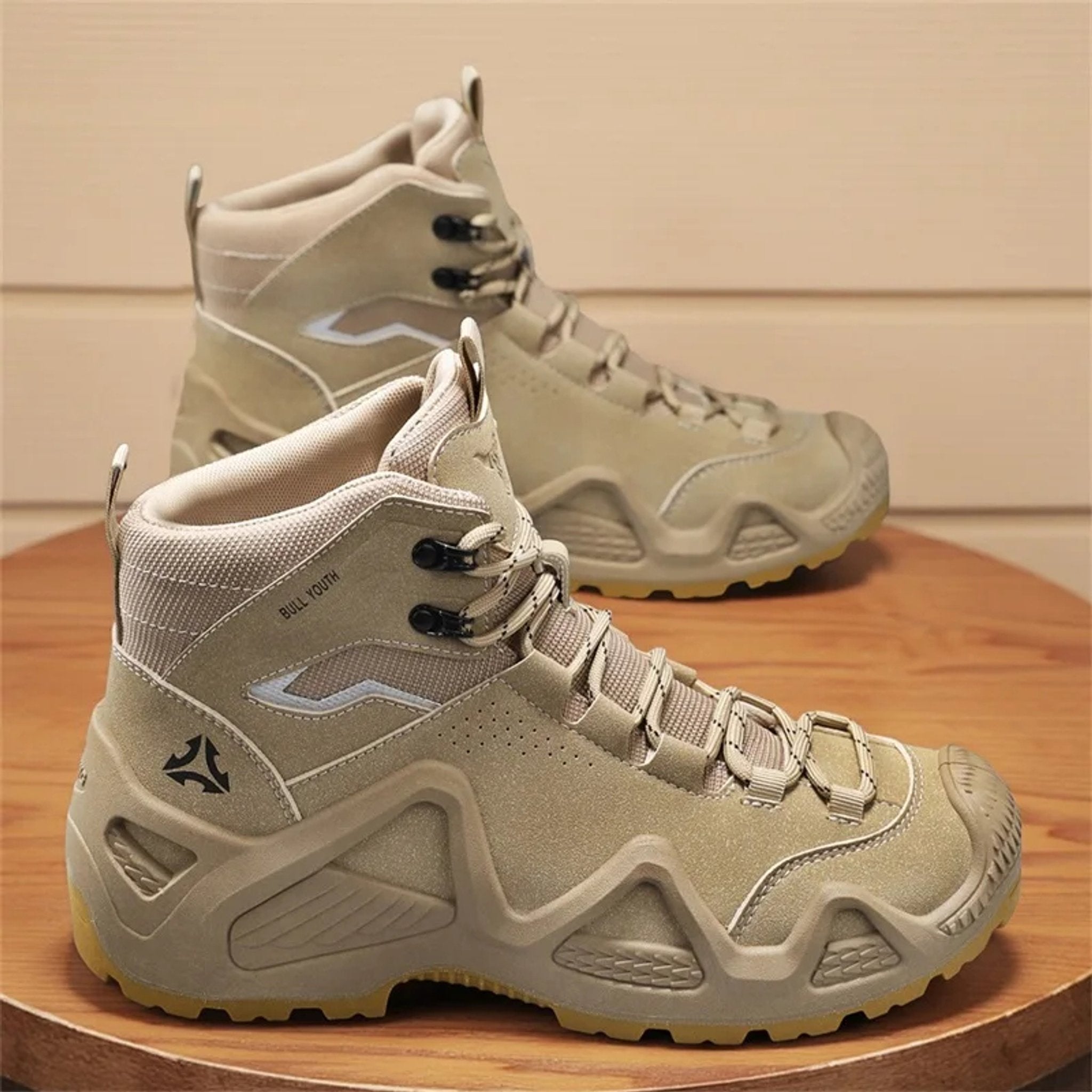 Henner Mount Wanderschuhe Unisex in Beige – Produktansicht