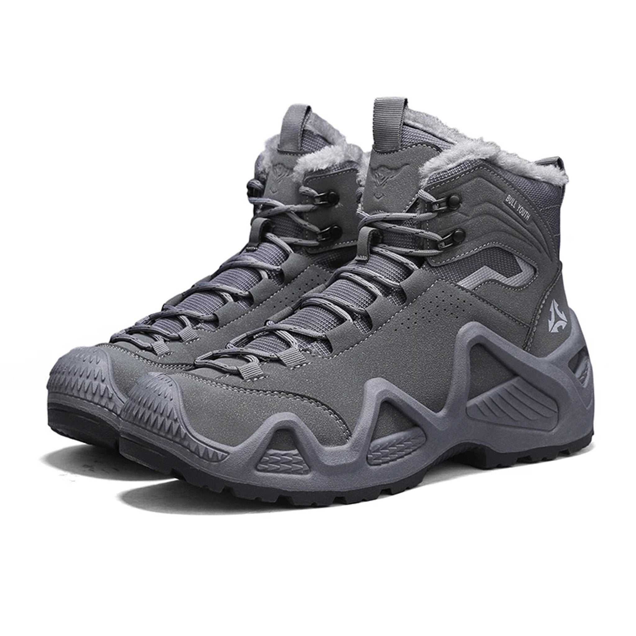 Henner Hennert Mount 2.0 Warmfutter Wanderschuhe Unisex in Grau – Produktansicht