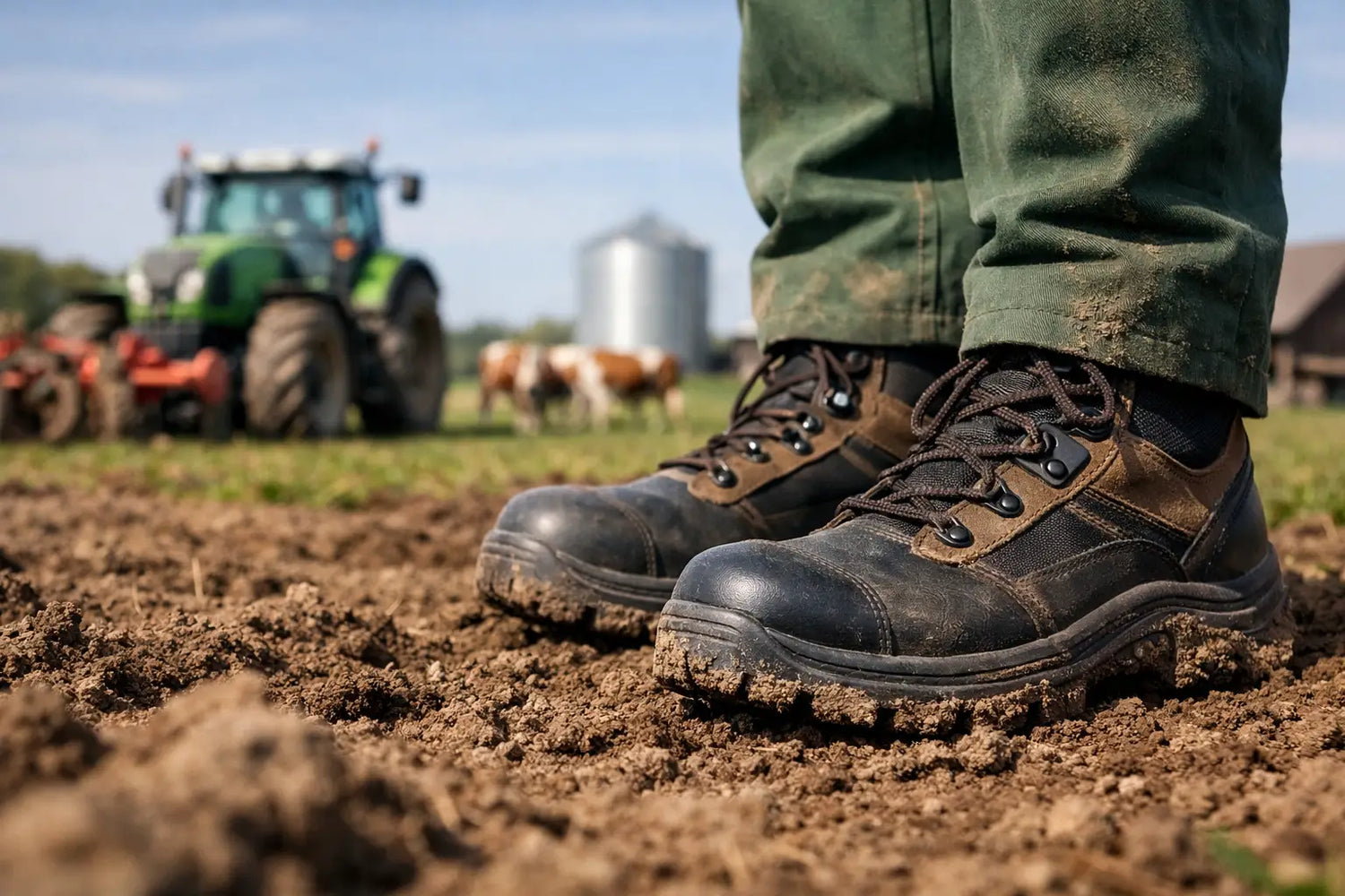 Sicherheitsschuhe für Landwirtschaft richtig wählen