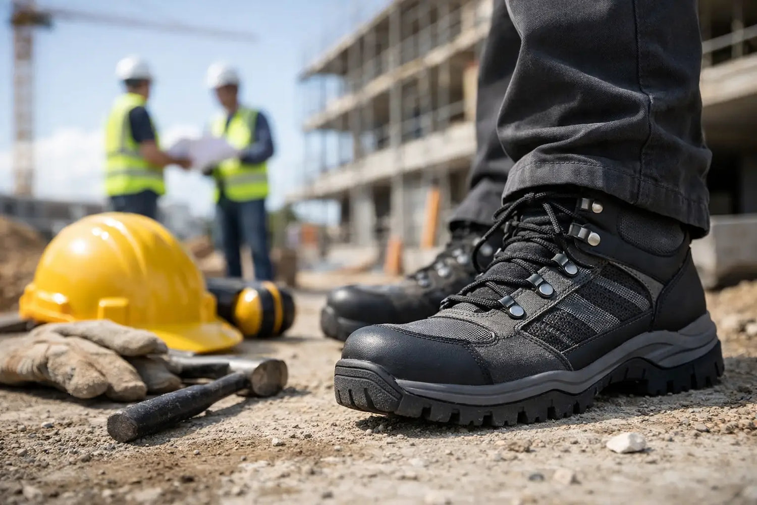 Sicherheitsschuhe für die Baustelle richtig wählen