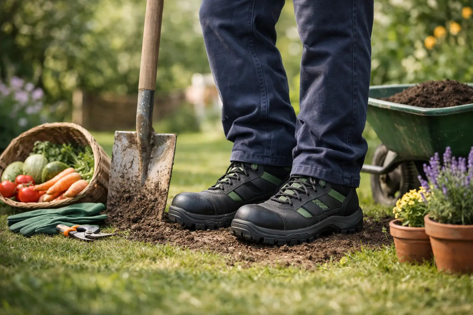 Sicherheitsschuhe für Gartenarbeit richtig wählen