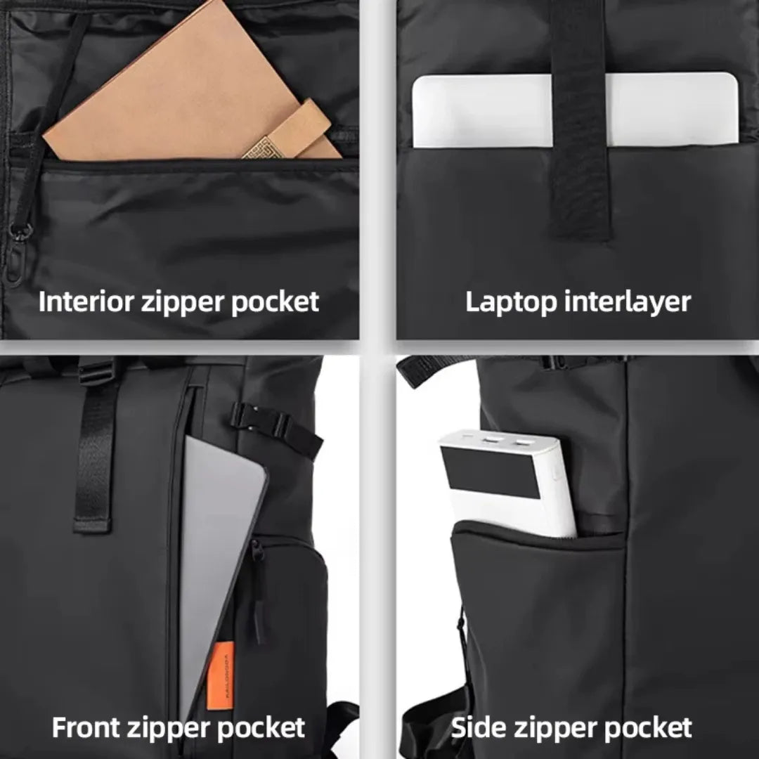 Henner Rear Premium Roll-up Rucksack