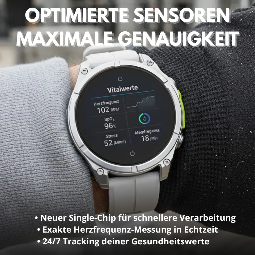 Henner Kettenwerk Stahl Smartwatch