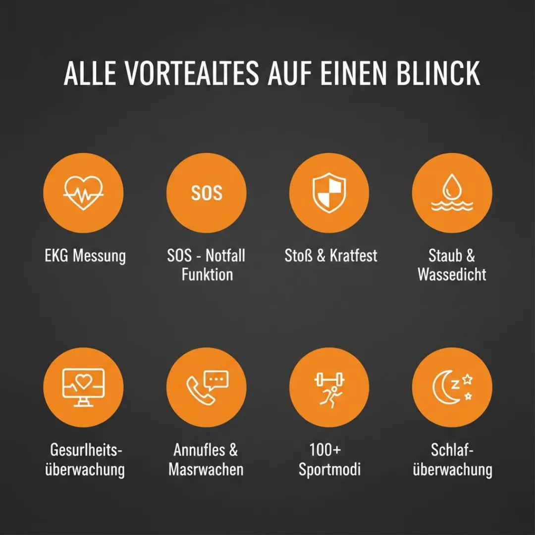 Henner Valkyr Pro EGK Smartwatch