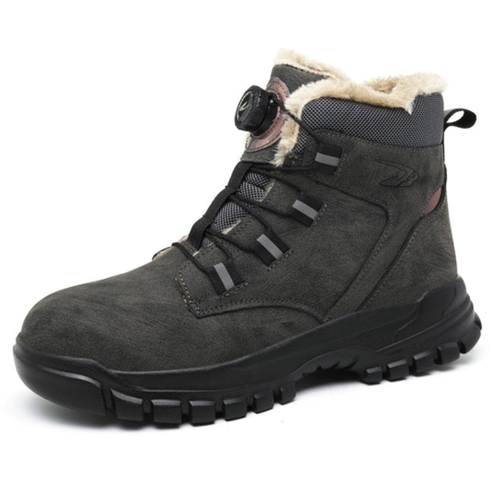 Henner Knob Winter Sicherheitsschuhe S3 Herren in Grau – Produktansicht