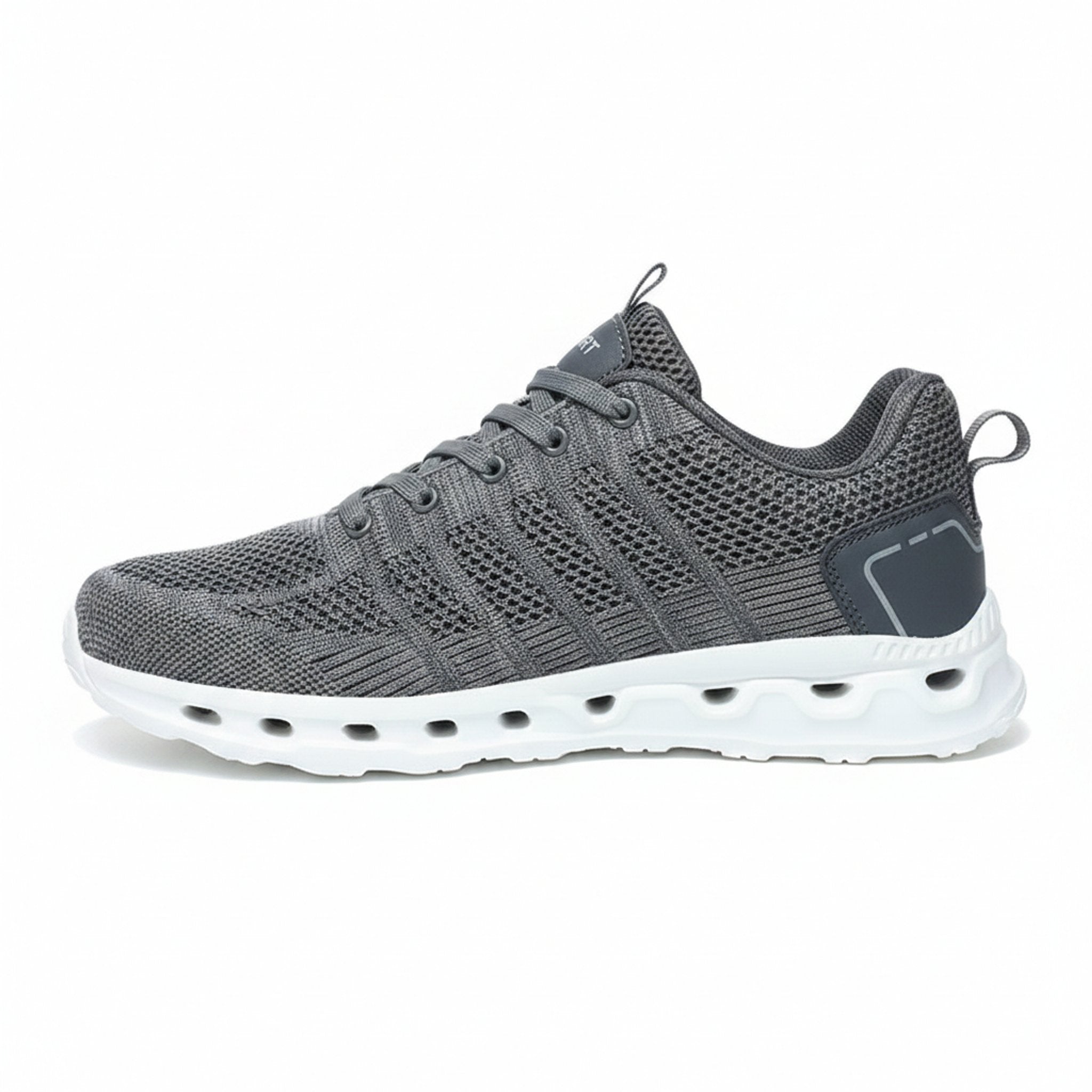 Henner OrthoTrek Berufsschuhe Unisex in Grau – Seitenansicht