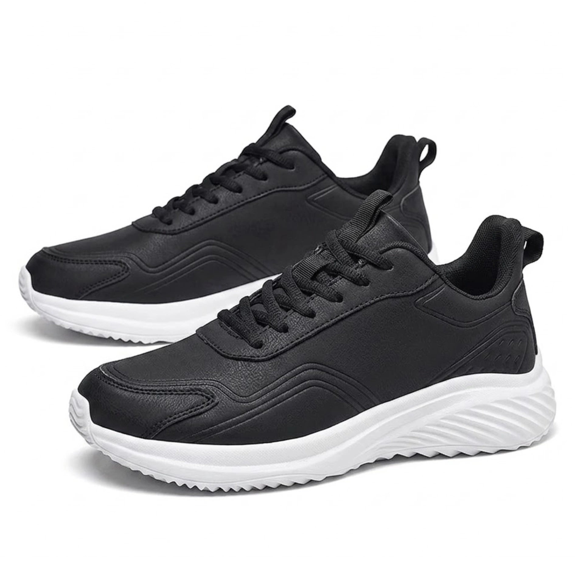 Henner Rifle Berufsschuhe – Zertifizierte Leder-Sneaker mit Komfort-Sohle