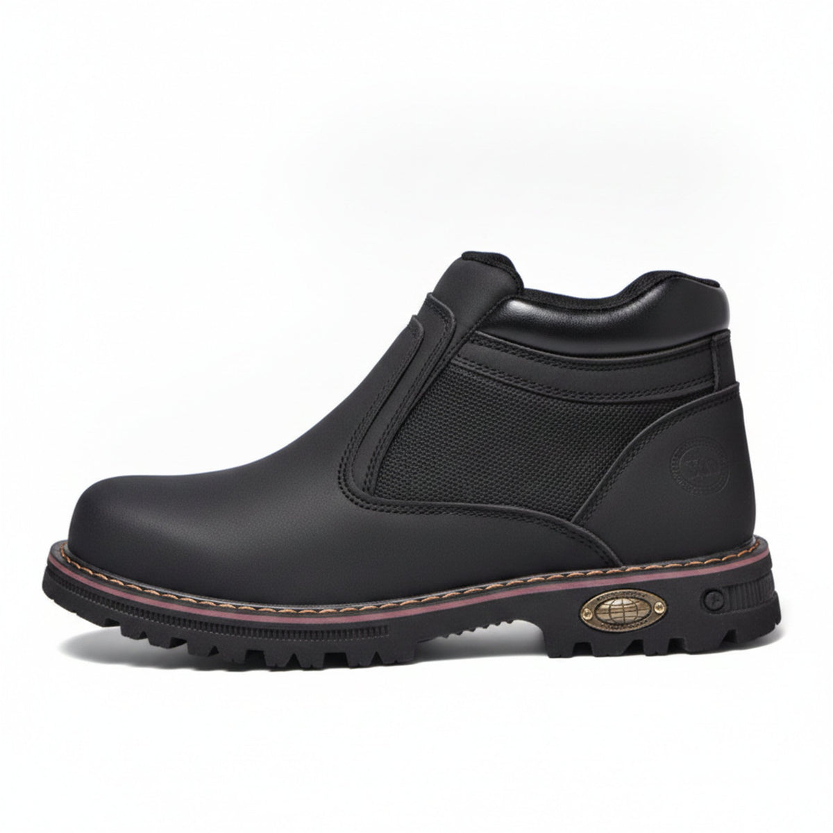 Henner Evo Sicherheitsschuhe S3 Herren in Schwarz – Seitenansicht