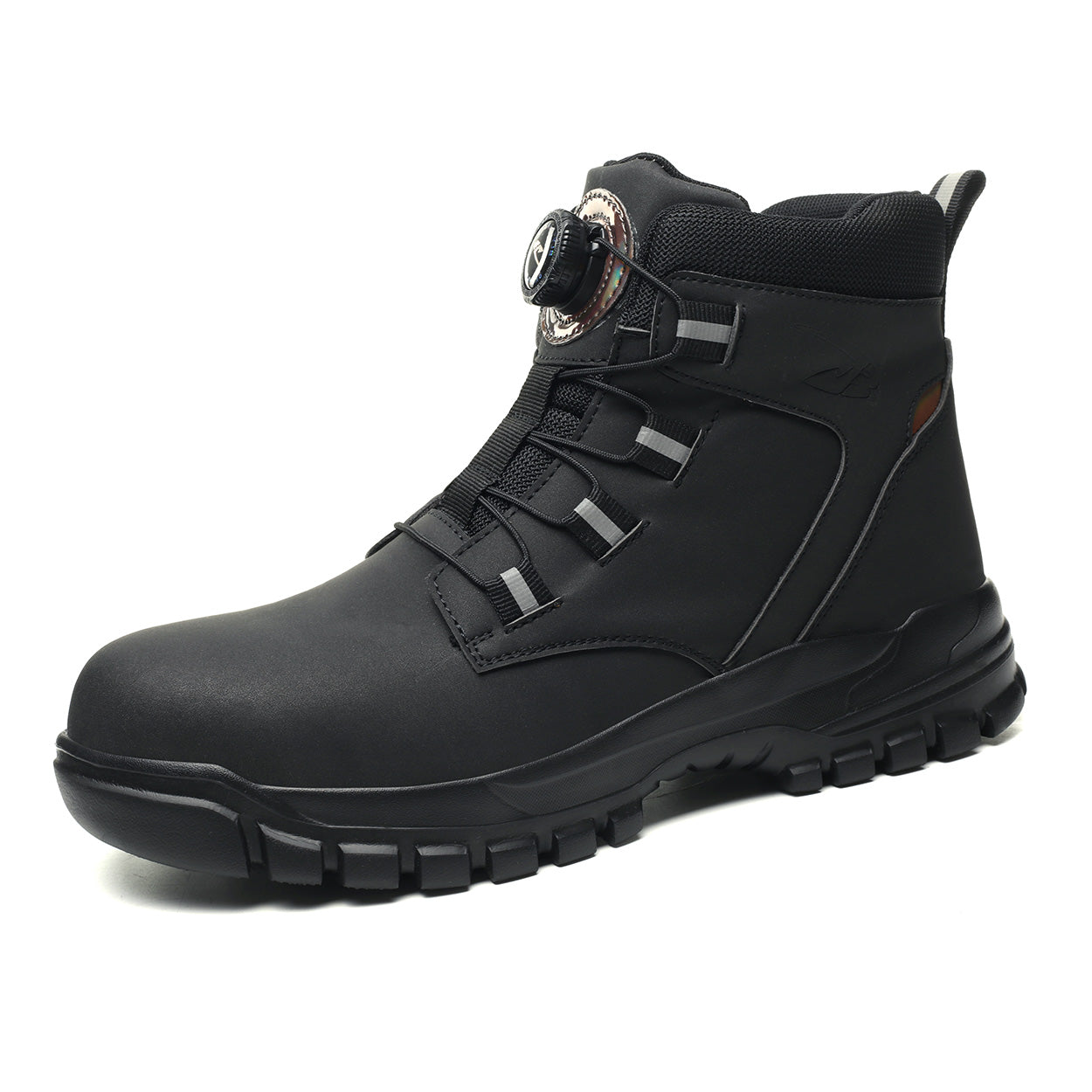 Herren S3 Sicherheitsstiefel Wasserdicht – Winter-Arbeitsstiefel Mit Stahlkappe, Lederoptik & Rutschfester Sohle