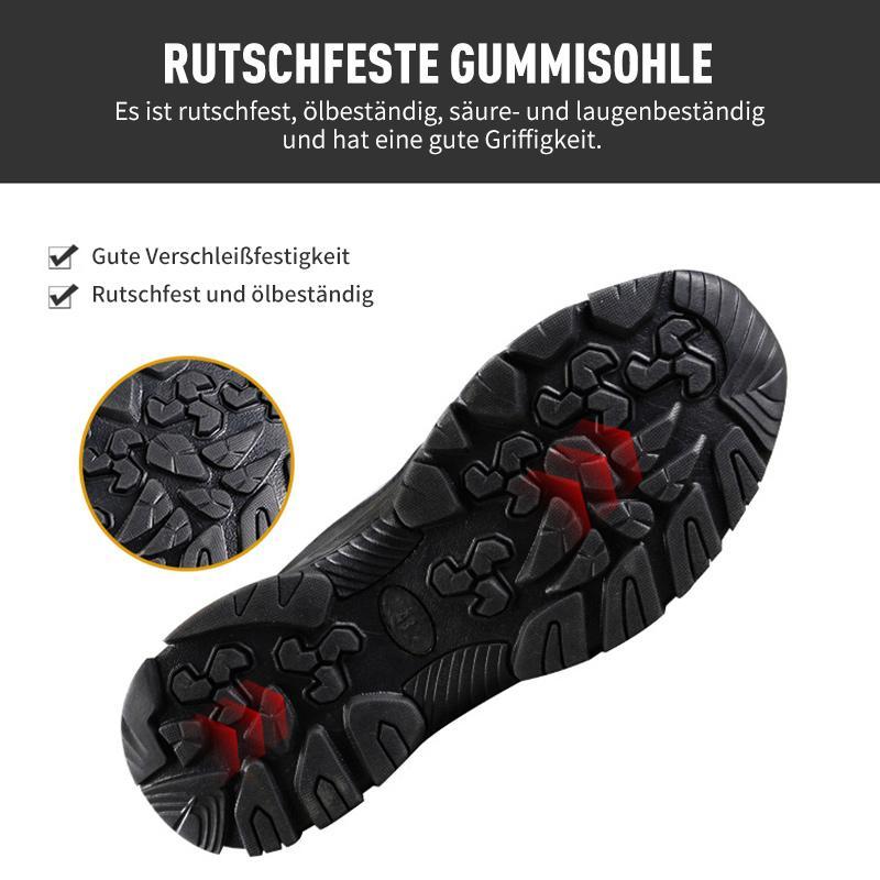 Anti-Smash und Anti-Durchstich High-Top arbeitsschuhe aus atmungsaktivem Gewebe