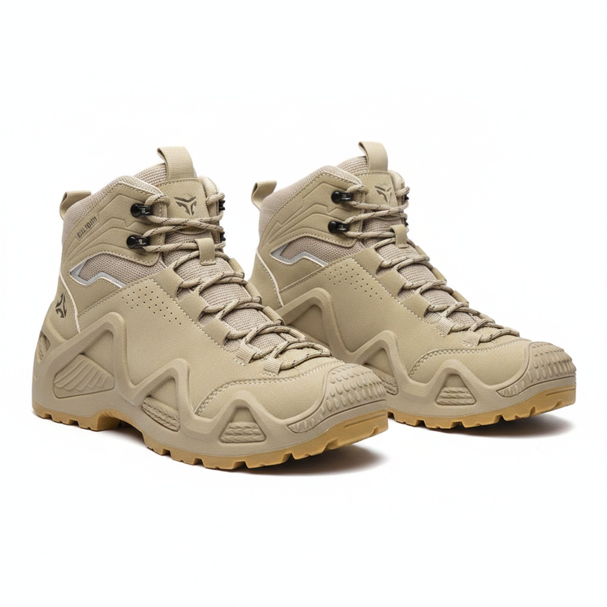 Henner Mount Wanderschuhe Unisex in Beige – Paaransicht