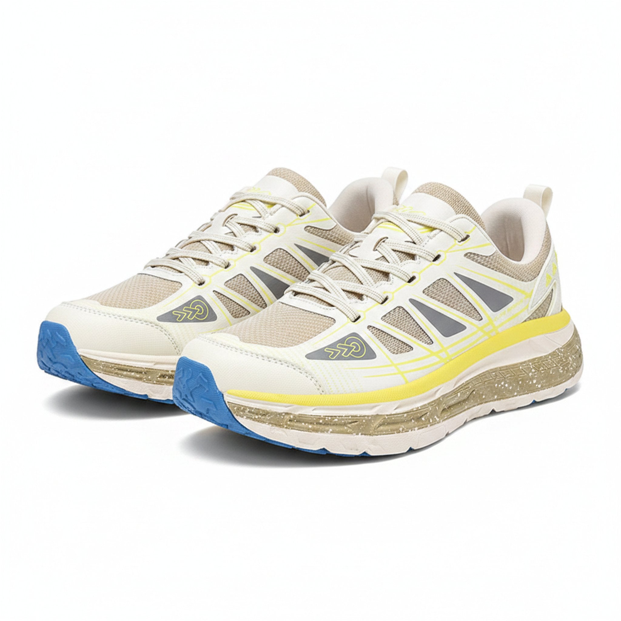 Henner Sandic Berufsschuhe Unisex in Beige – Paaransicht