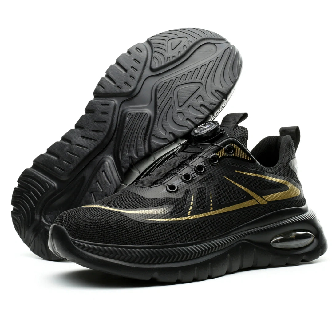 Henner Rifle - S3 Arbeitsschuhe mit Stahlkappe-Drehschnalle