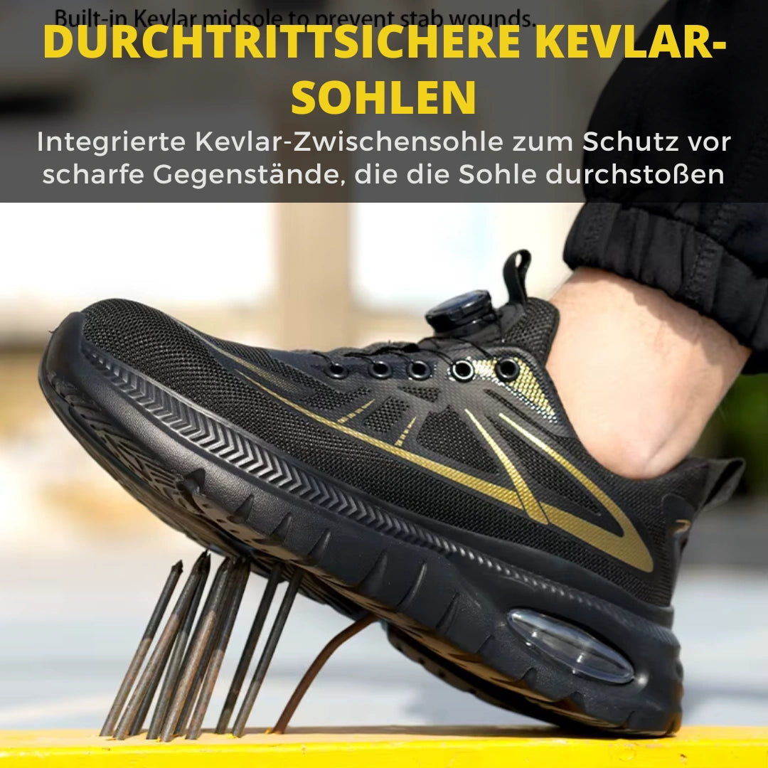 Henner Rifle - S3 Arbeitsschuhe mit Stahlkappe-Drehschnalle