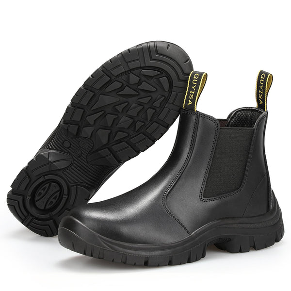 Henner Frex G Sicherheitsschuhe S3 Unisex in Schwarz – Produktansicht