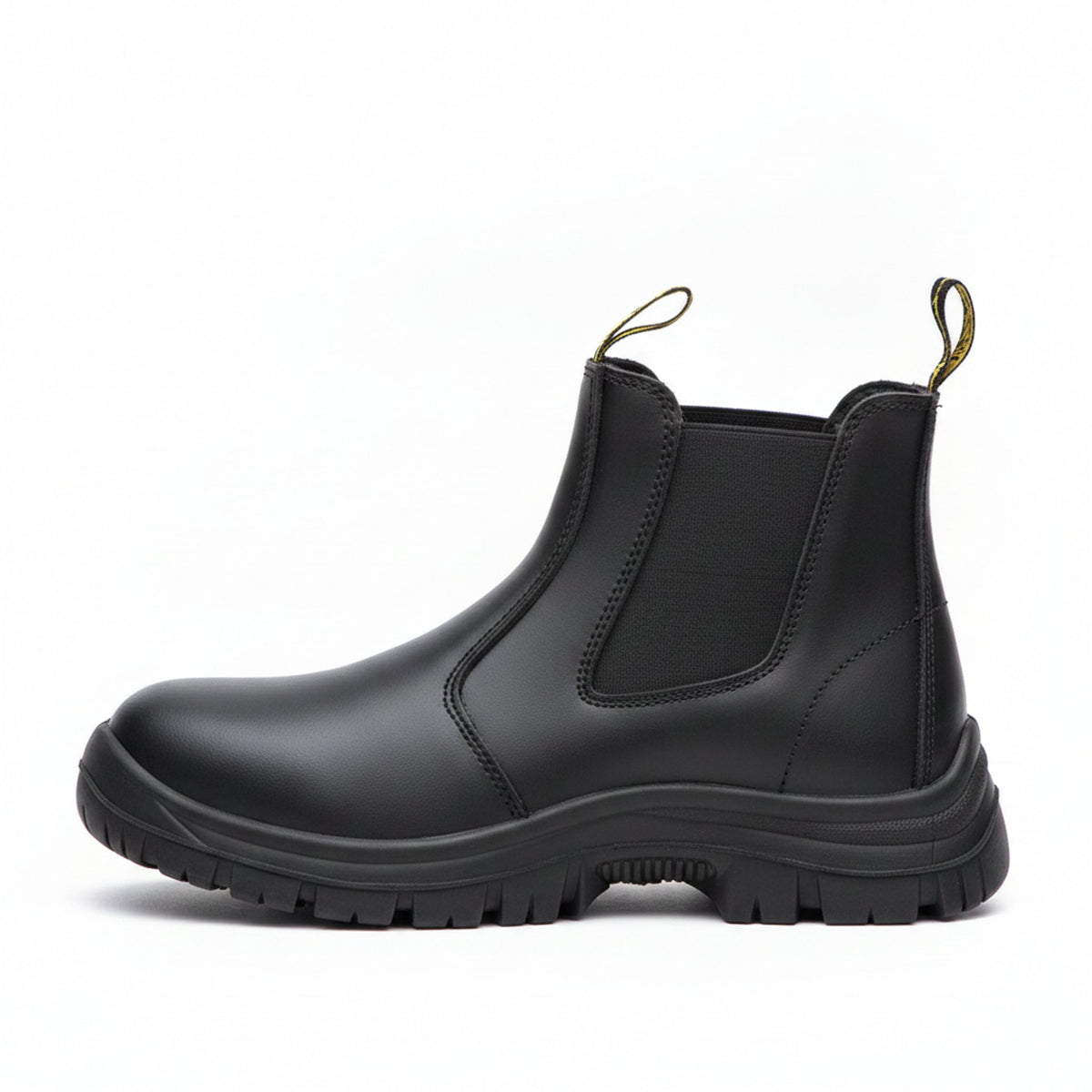 Henner Frex G Sicherheitsschuhe S3 Unisex in Schwarz – Seitenansicht