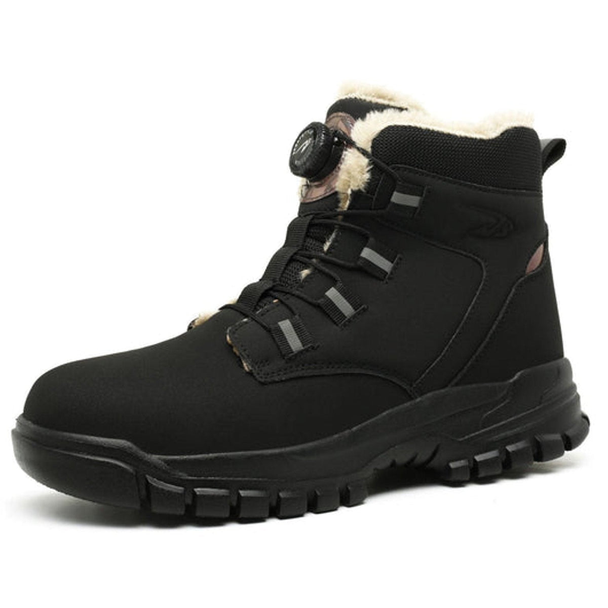Henner Knob Winter Sicherheitsschuhe S3 Herren in Schwarz – Produktansicht