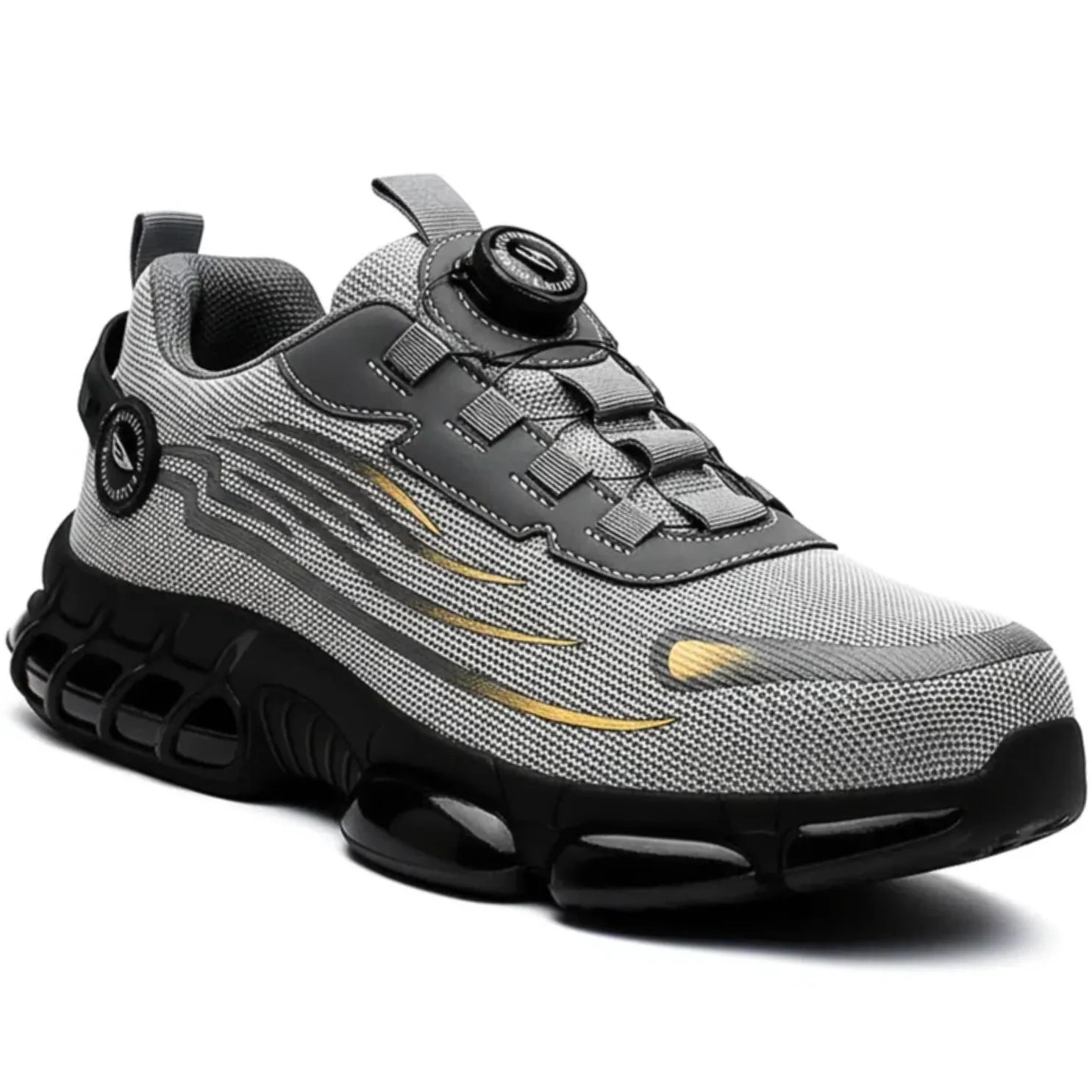 Henner Z90 Chaussures de sécurité avec Embout en acier – Fermeture rotative, résistantes à l’usure 